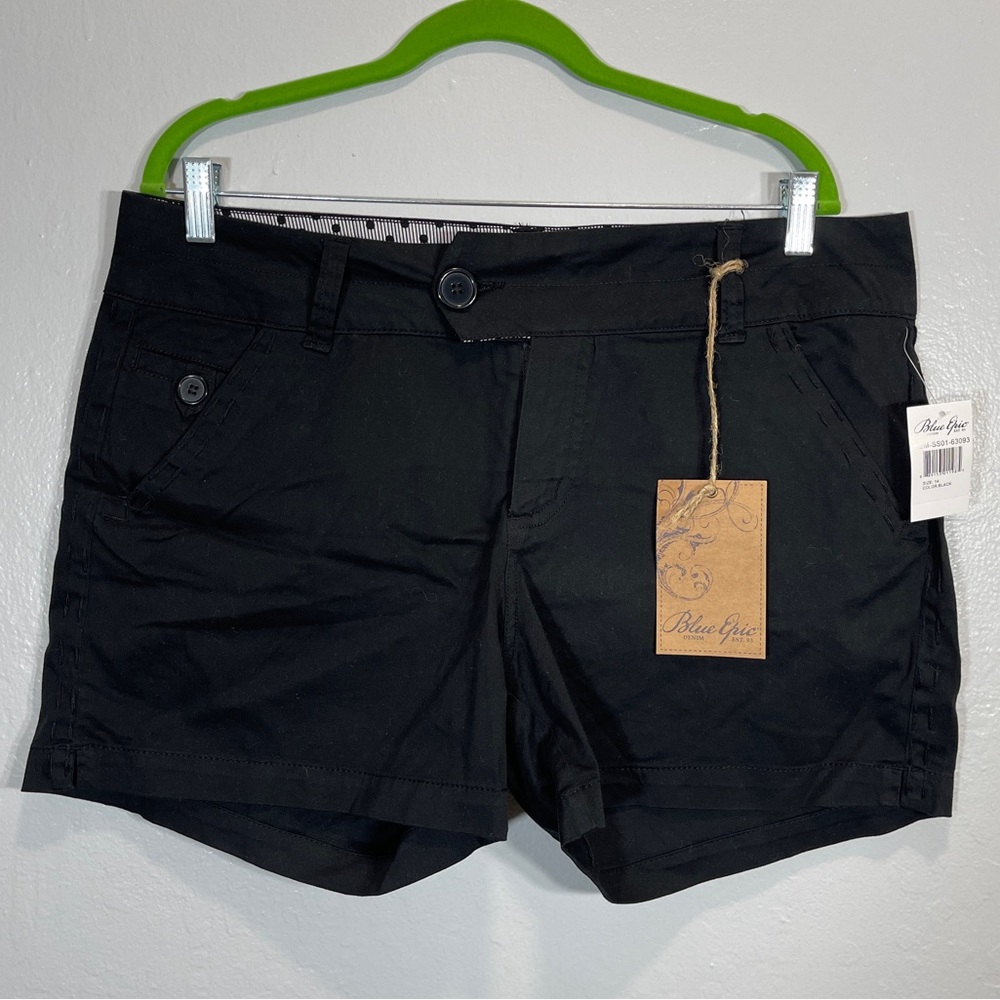 Women’s Blue Epic Shorts - Black - Size 14